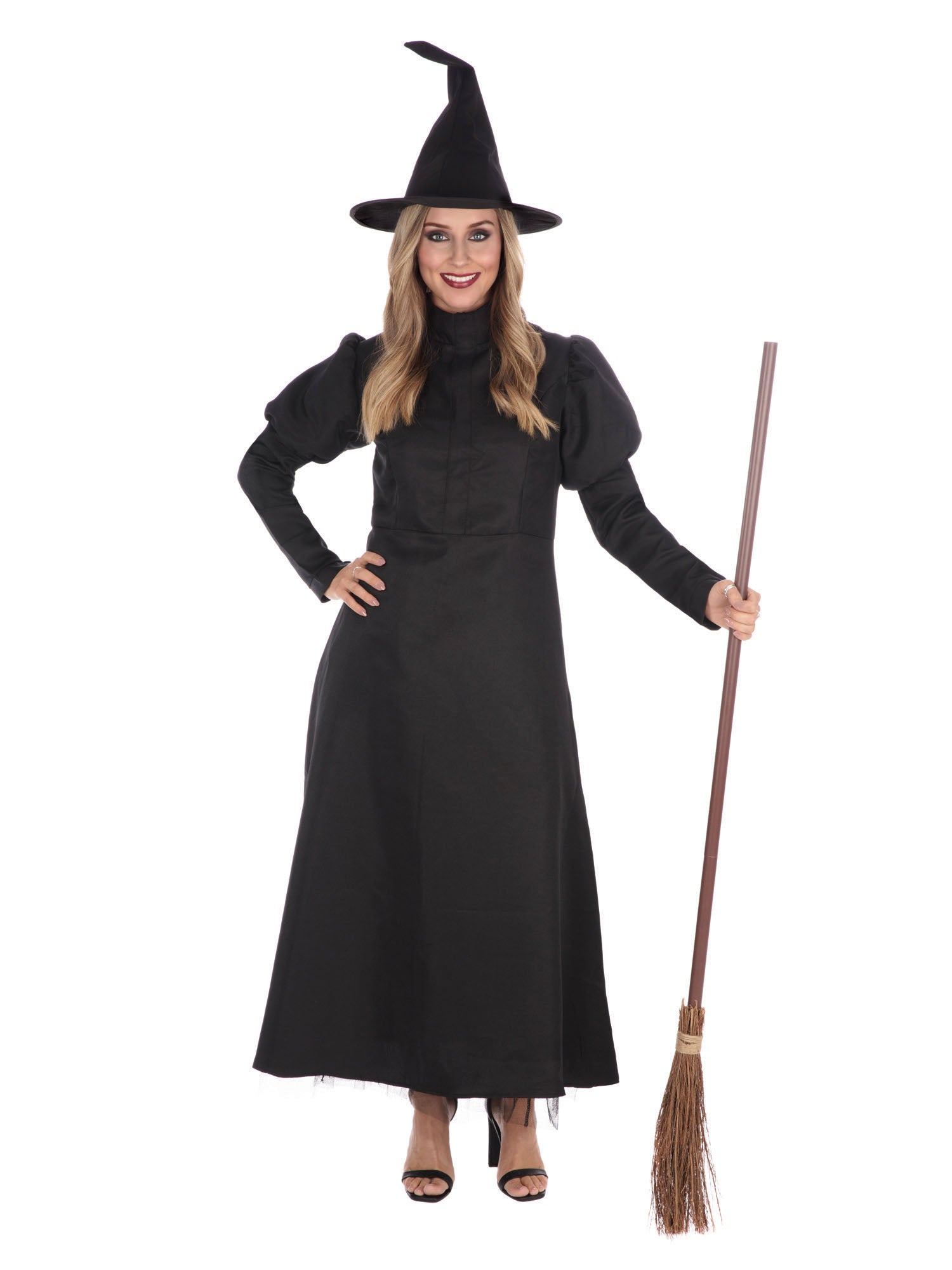 Rubies Wickedest Witch Kostüm für Damen mit Kleid, Unterrock und Hut