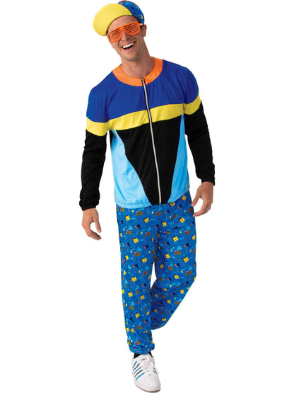 Rubies 90S Tracksuit Kostüm für Erwachsene für Herren