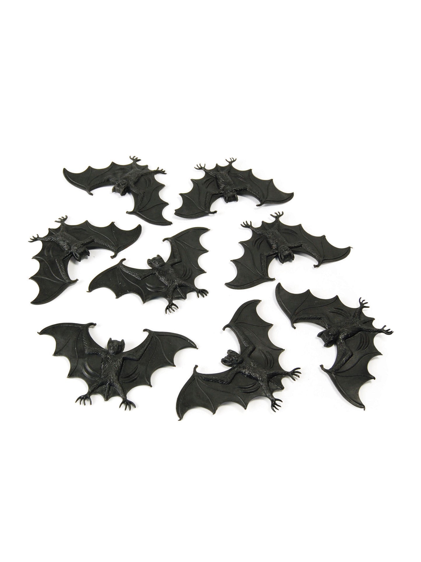 Rubies Scary Creatures Fledermäuse 8 Stück Partydekoration – Produktansicht