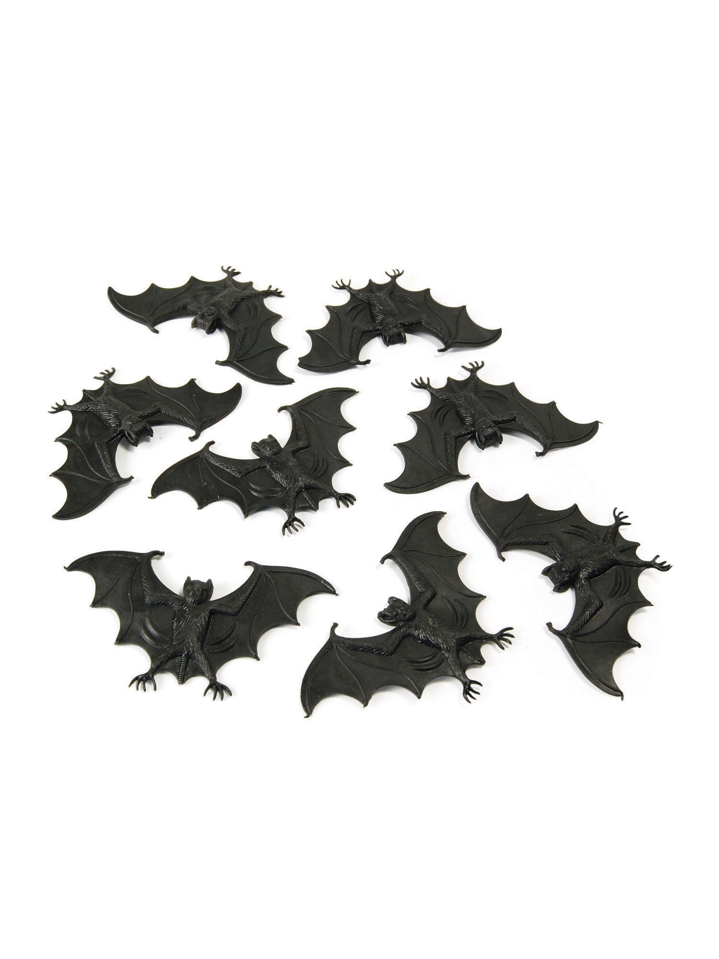 Rubies Scary Creatures Fledermäuse 8 Stück Partydekoration – Detailansicht