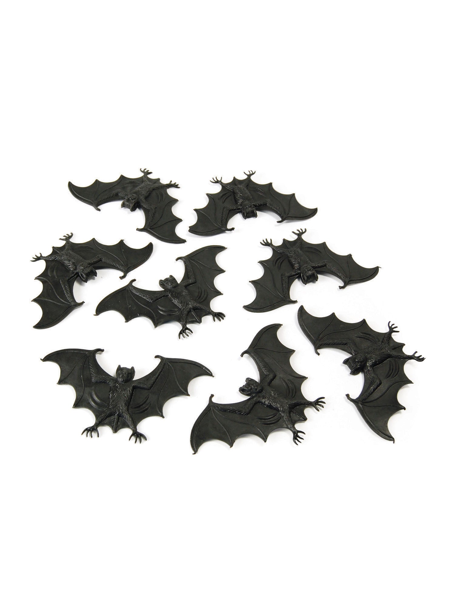 Rubies Scary Creatures Fledermäuse 8 Stück Partydekoration – Detailansicht