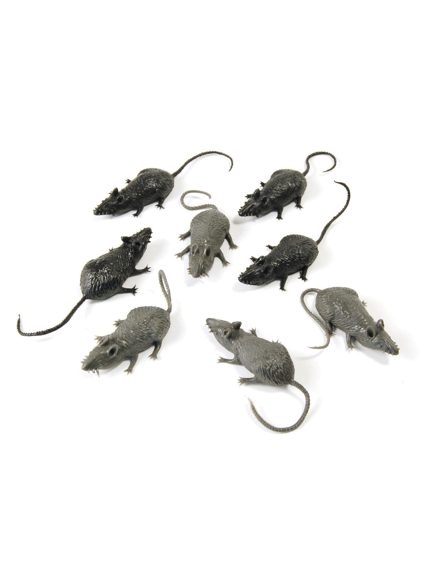 Rubies Scary Creatures Mäuse 8 Stück Party-Accessoires – Detailansicht