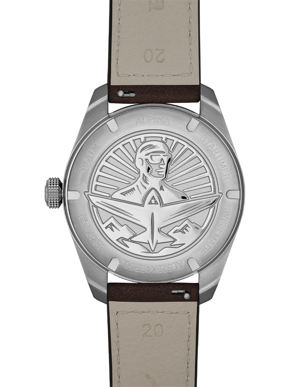ALPINA Herrenuhr AL-525KW4S36 – Seitenansicht