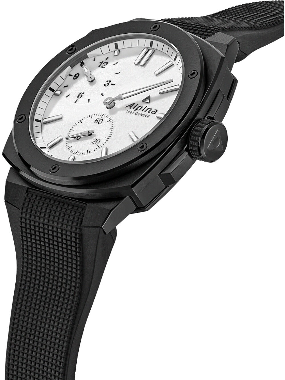 ALPINA Herrenuhr AL-650LGLBL4AEBDLC – Detailansicht