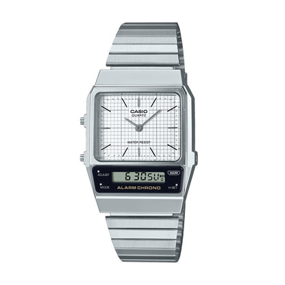 CASIO VINTAGE Mod. EDGY COLLECTION RETRO DIAL - WHITE ***SPECIAL PRICE***