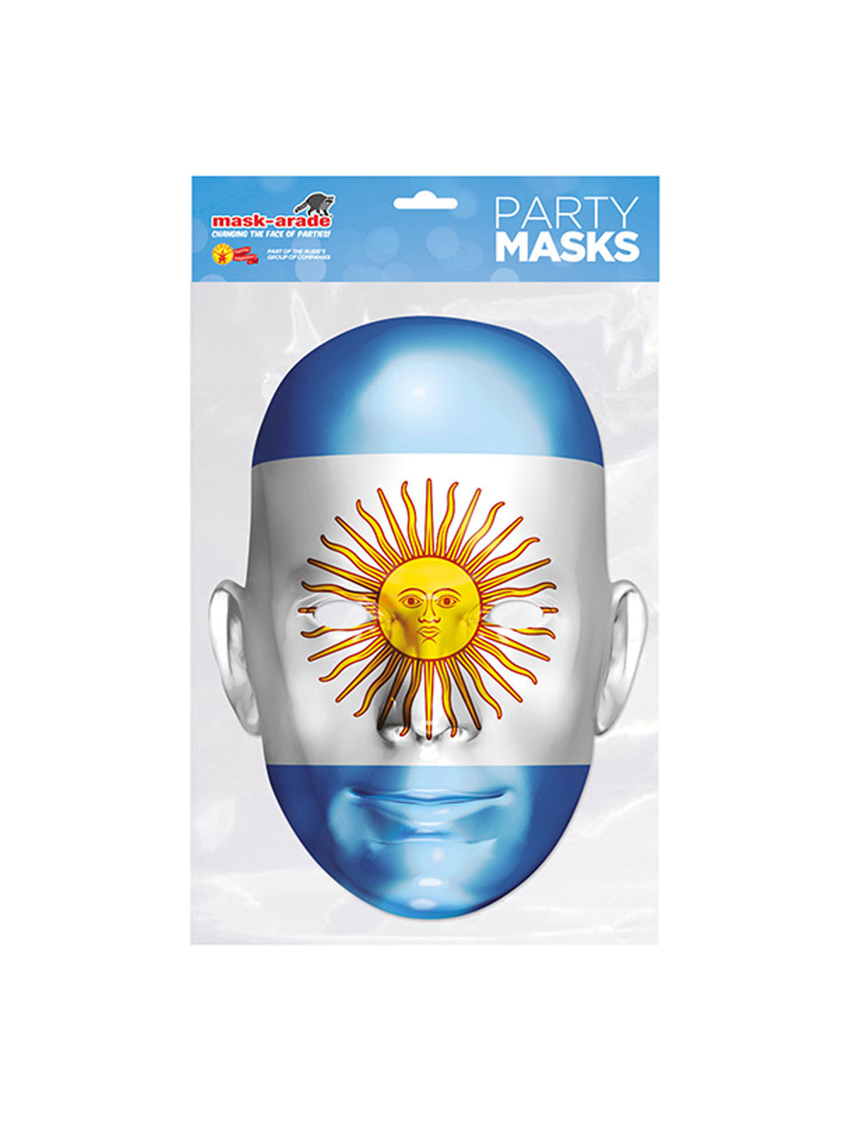 Rubies Argentina Flag Face Mask Maske