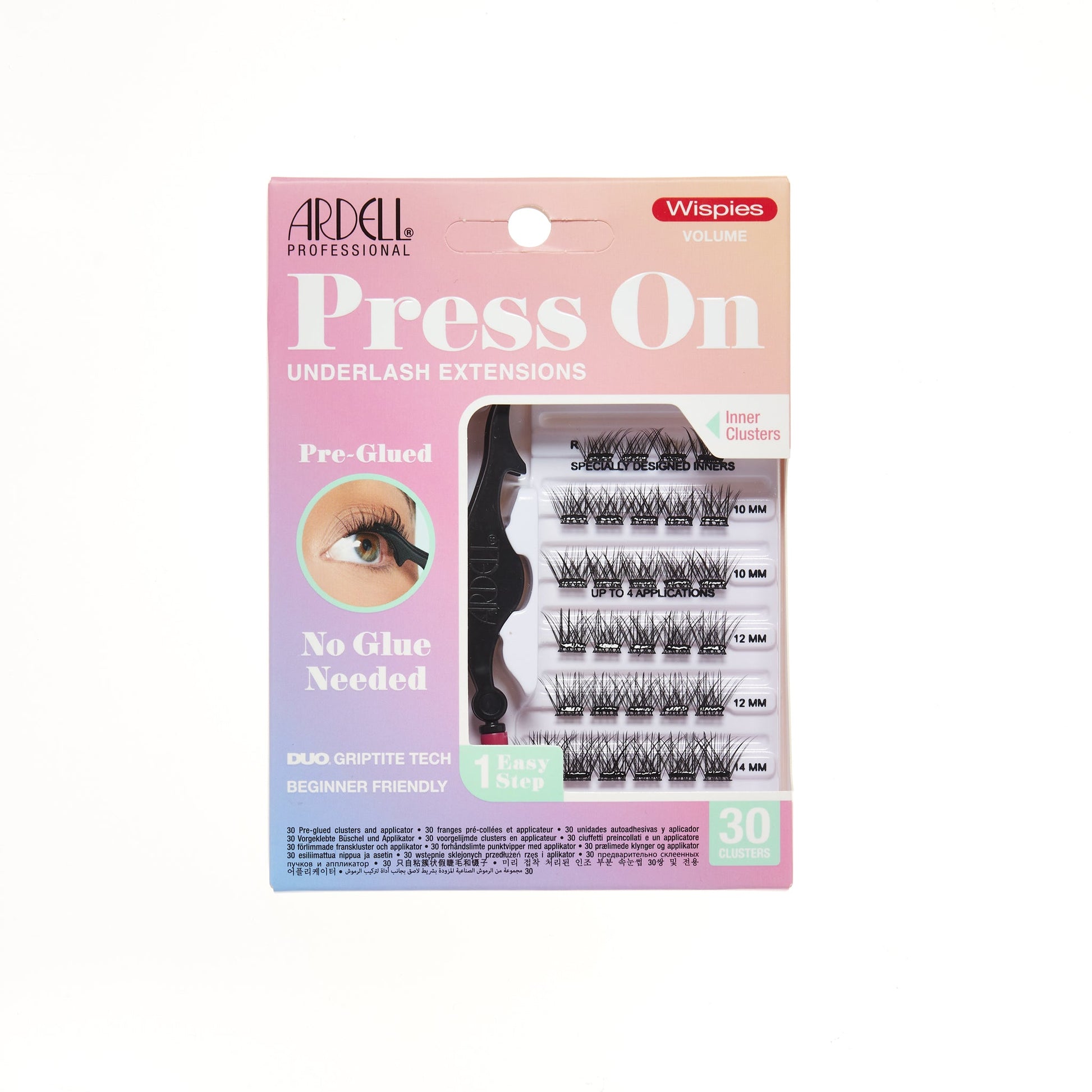 ARDELL Ardell Press On Pre-Glued Underlash Extensions Wispies Volume 30 U Kosmetik