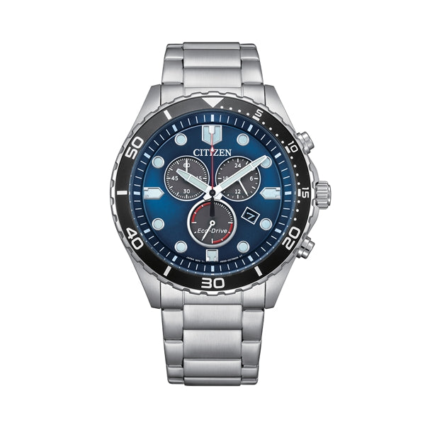 CITIZEN AT2560-84L Armbanduhr mit Edelstahlarmband – Produktansicht