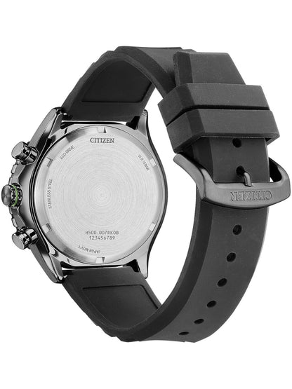 CITIZEN AT2565-05E Eco-Drive Chronograph Uhr – Seitenansicht