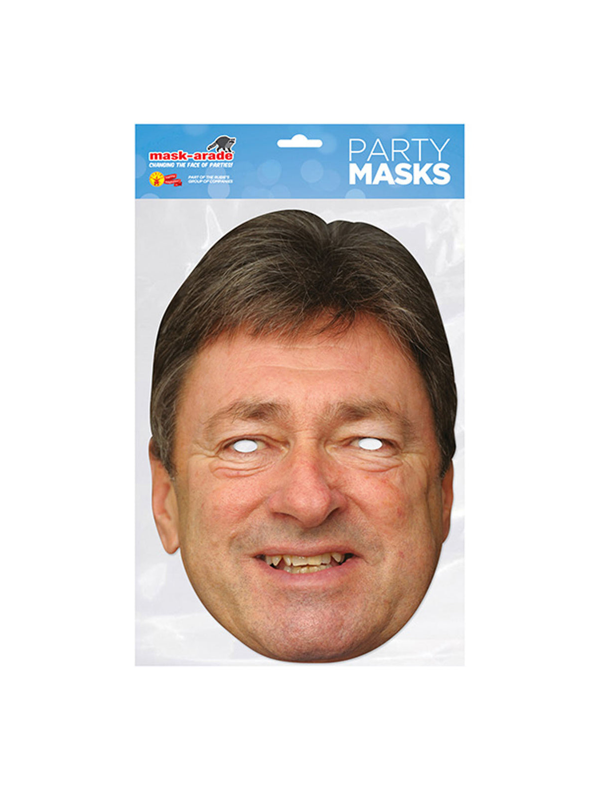 Rubies ALAN TITCHMARSH CELEBRITY FACE Maske