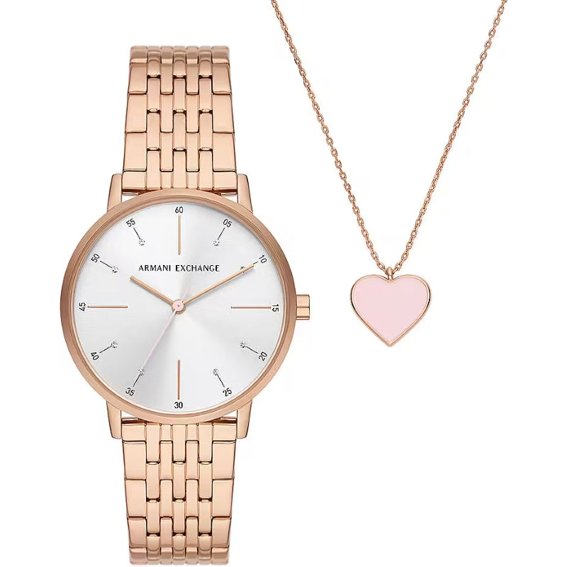 A|X ARMANI EXCHANGE Lola Damenuhr AX7145SET – Detailansicht