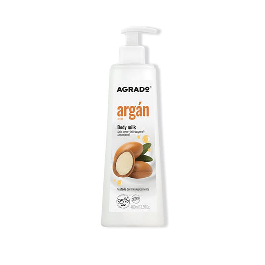 AGRADO AGRADO Body Milk Argan 400 ml Körpermilch mit Arganöl Kosmetik