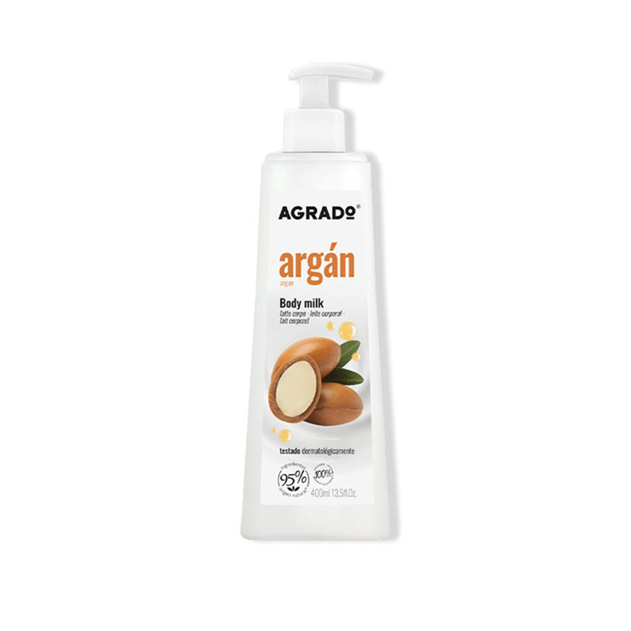 AGRADO AGRADO Body Milk Argan 400 ml Körpermilch mit Arganöl Kosmetik