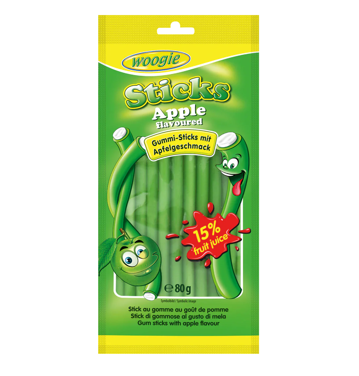 Apple Sticks mit Füllung 80g