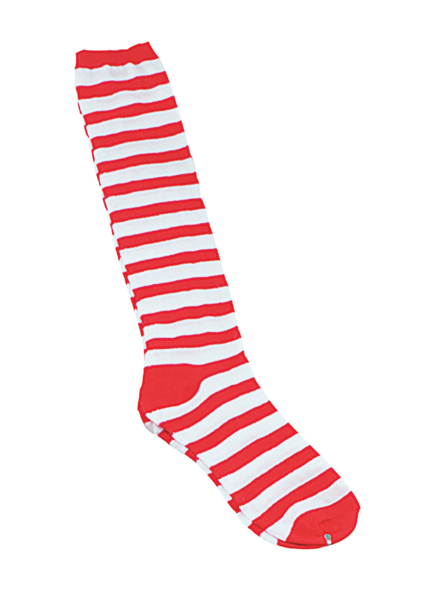Rubies Rubies Clown Socks - Red/White Stripe Stockings and Socks