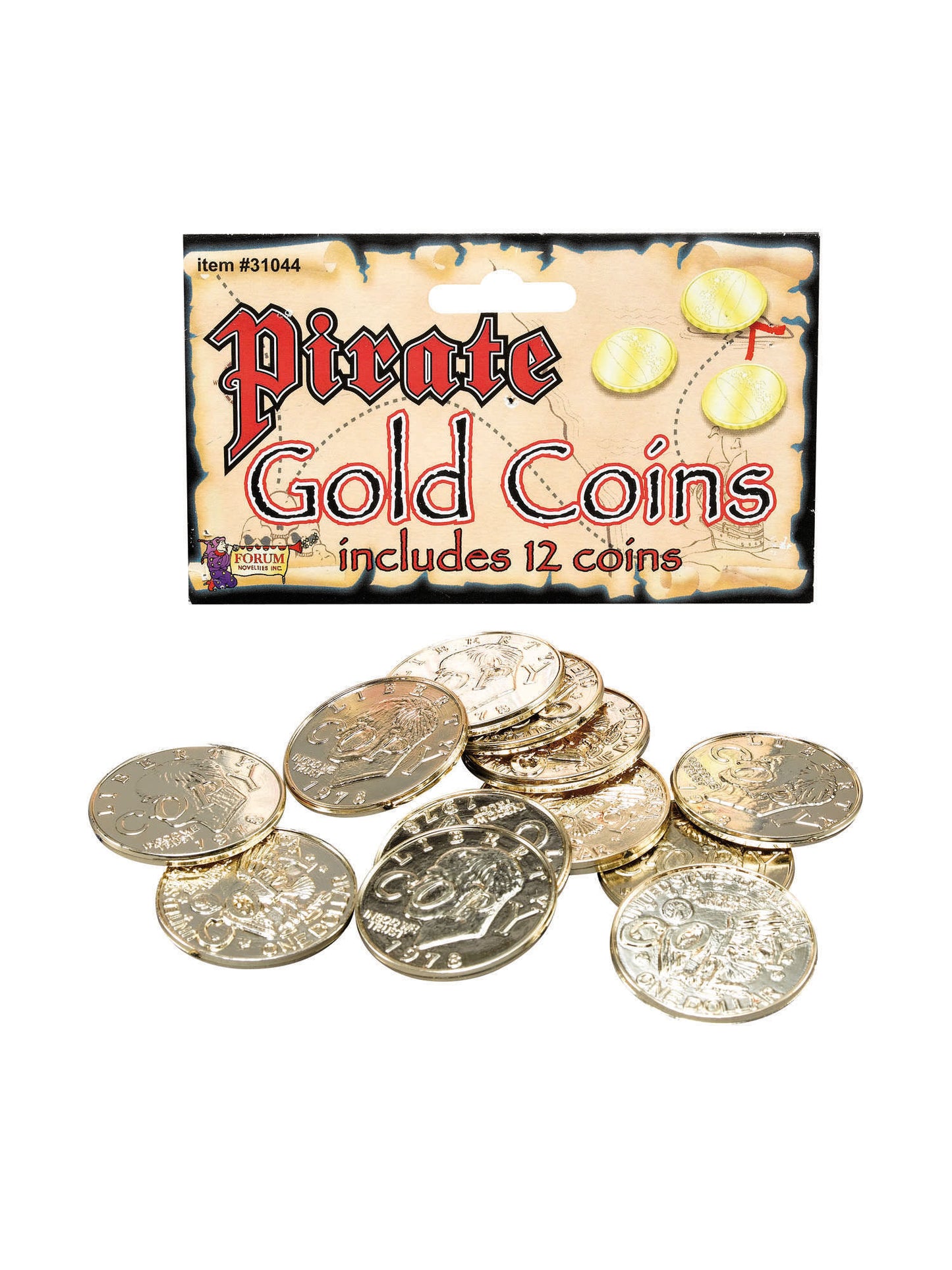 Rubies Rubies Pirate Gold Coins Props