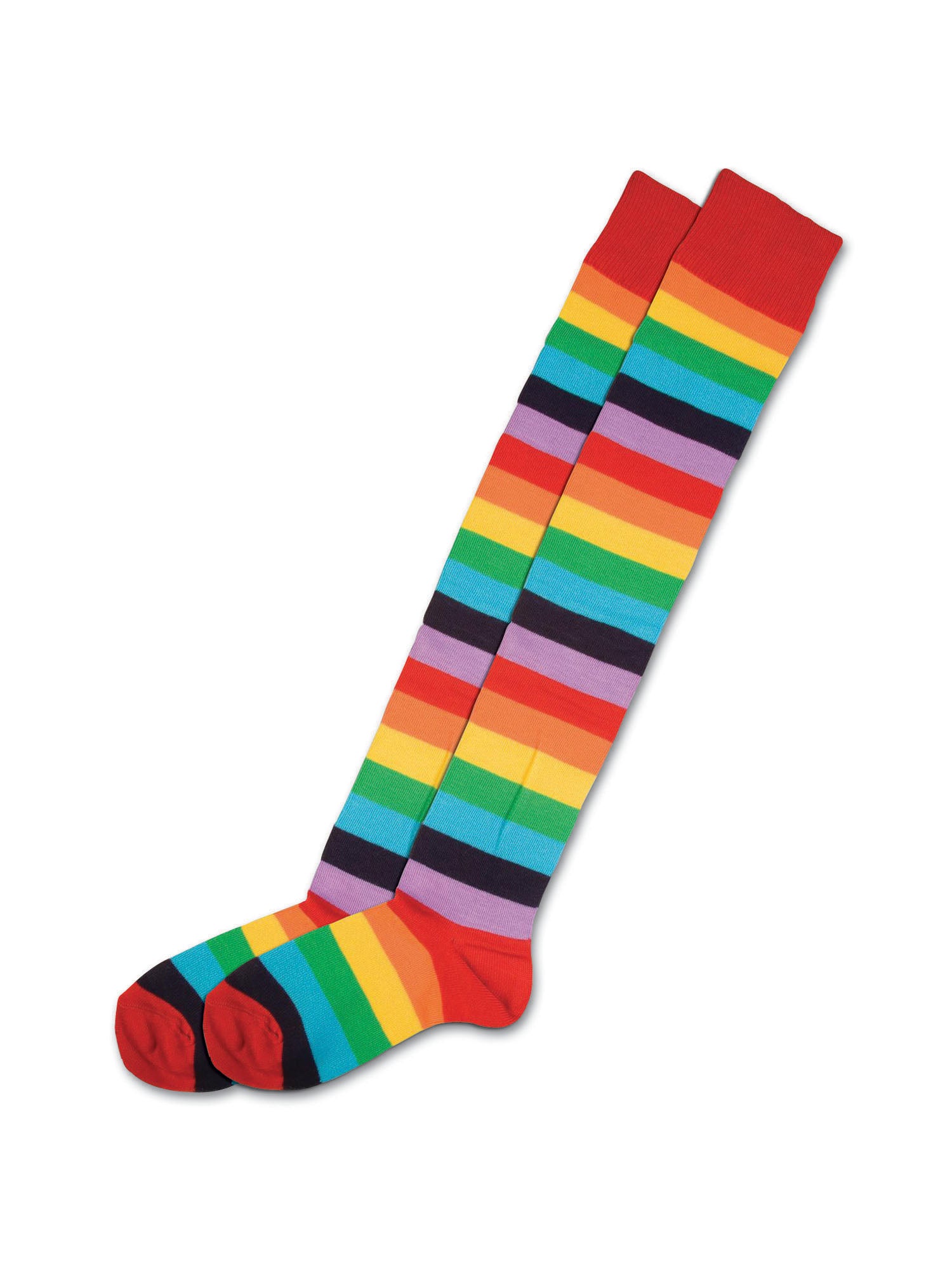 Rubies mehrfarbige Clown-Socken Kostüm-Accessoire BA1131
