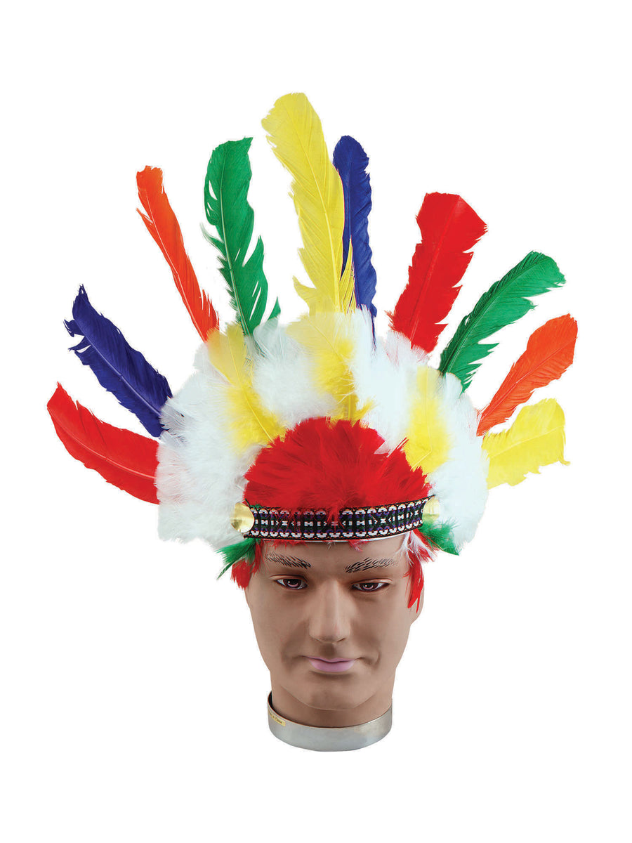 Rubies Generic Indian Headdress. Adult Headpieces and Headbands