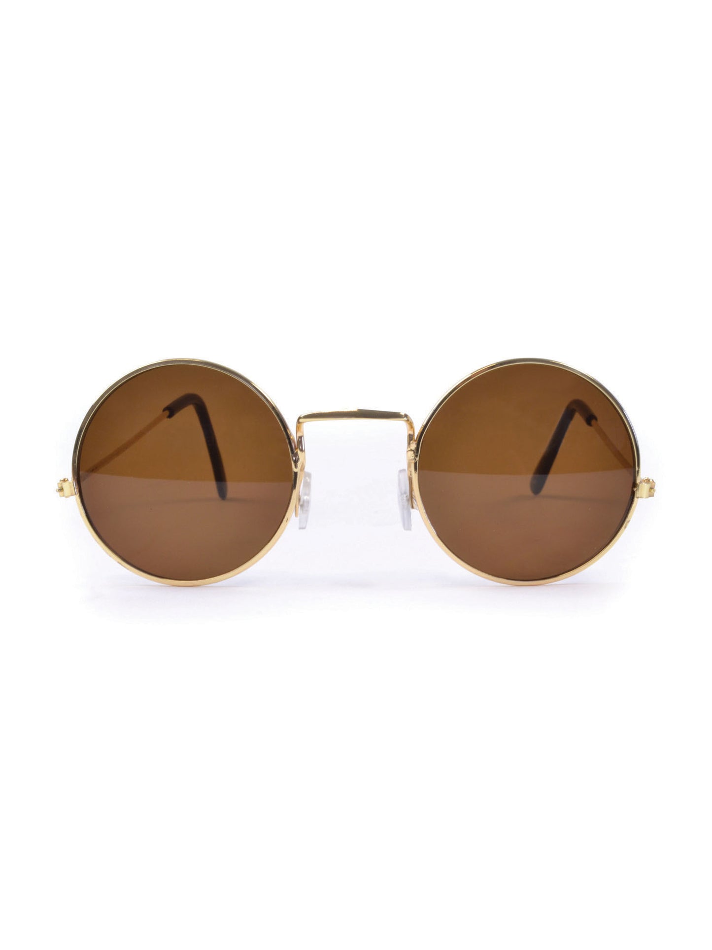 Rubies John Lennon Sonnenbrille mit rundem goldfarbenem Rahmen