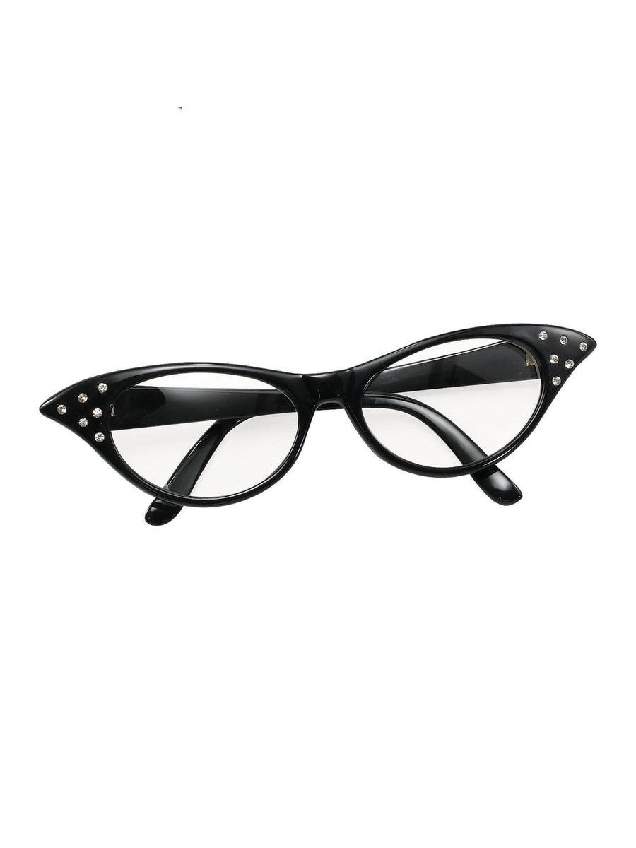 Rubies Rubies Glasses - 50's Female Black