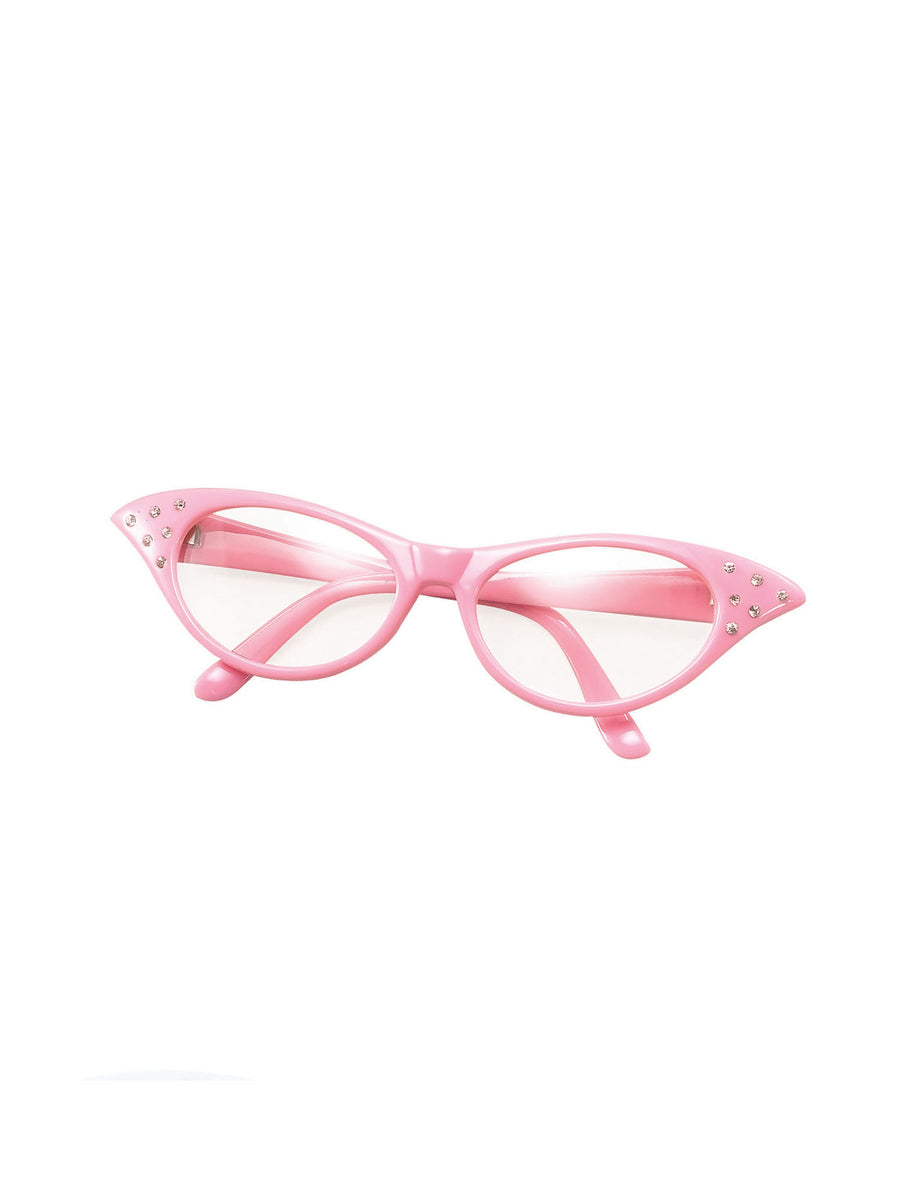 Rubies Rubies Glasses - 50's Female Pink