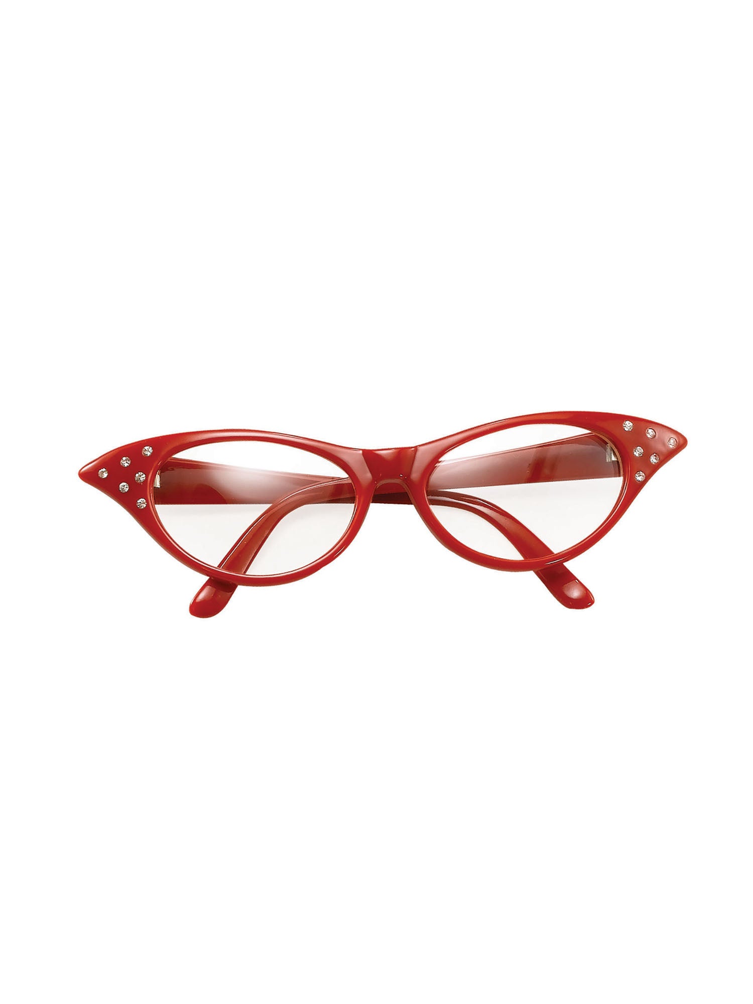 Rubies rote 50er-Jahre-Kostümbrille für Damen