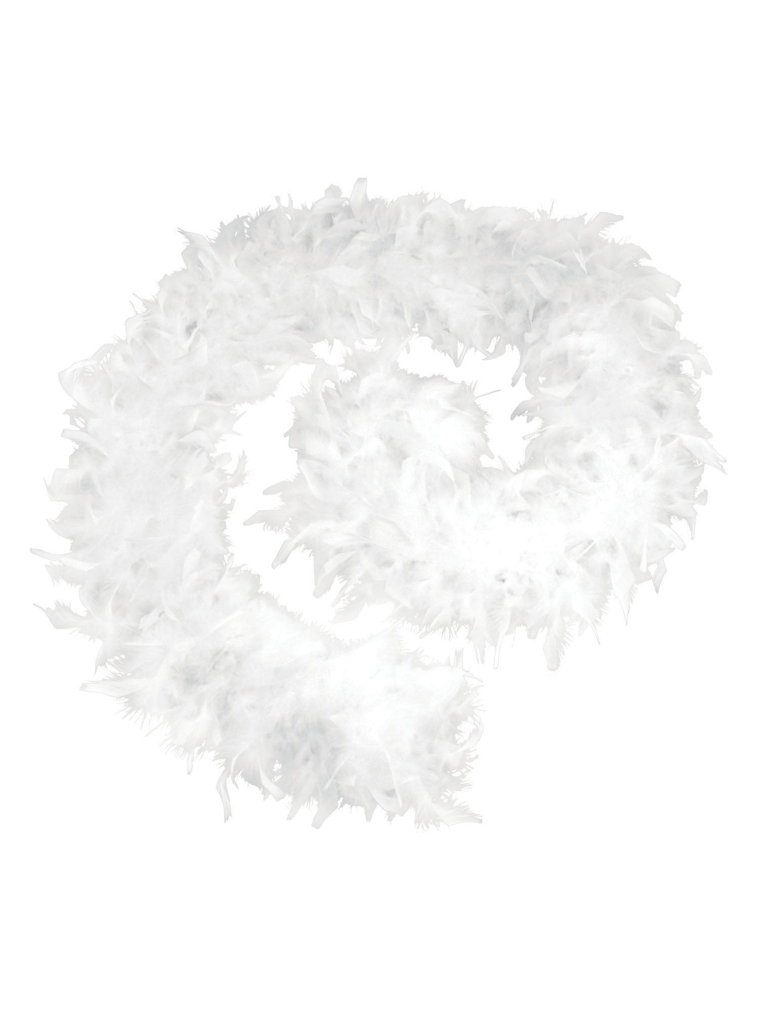 Rubies weisse Feather Boa 80 g Kostuemaccessoire