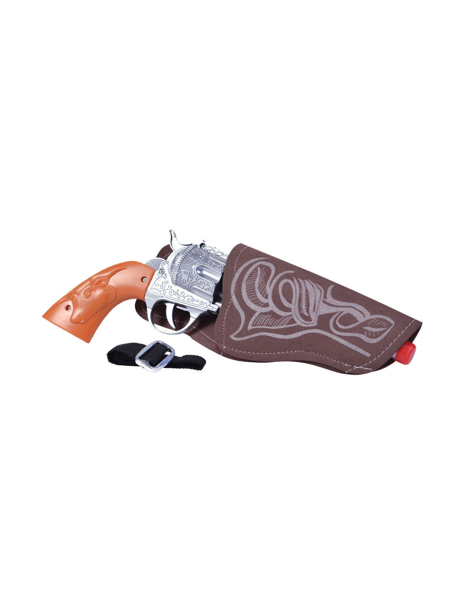 Rubies Cowboy Gun (Single) + Holster Kostümzubehör