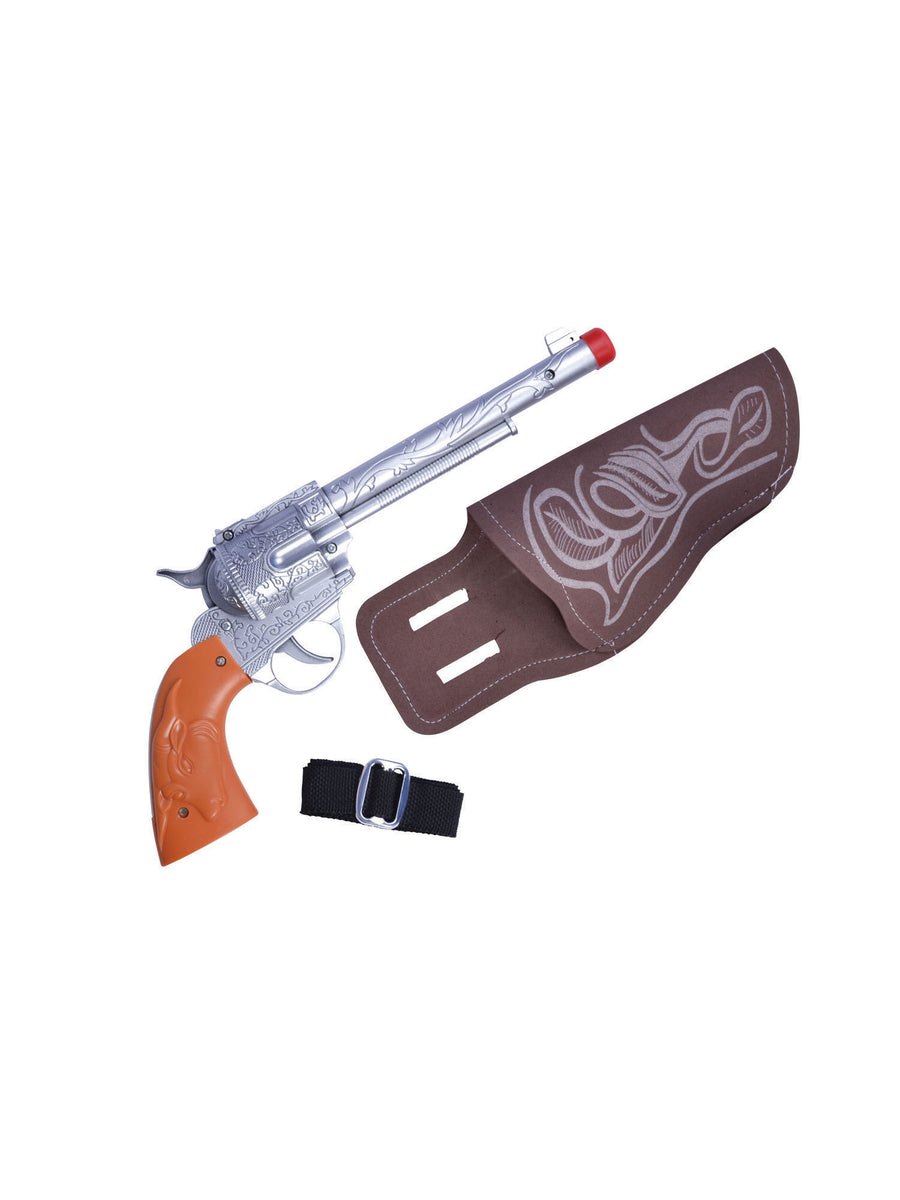 Rubies Cowboy Gun (Single) + Holster Kostümzubehör