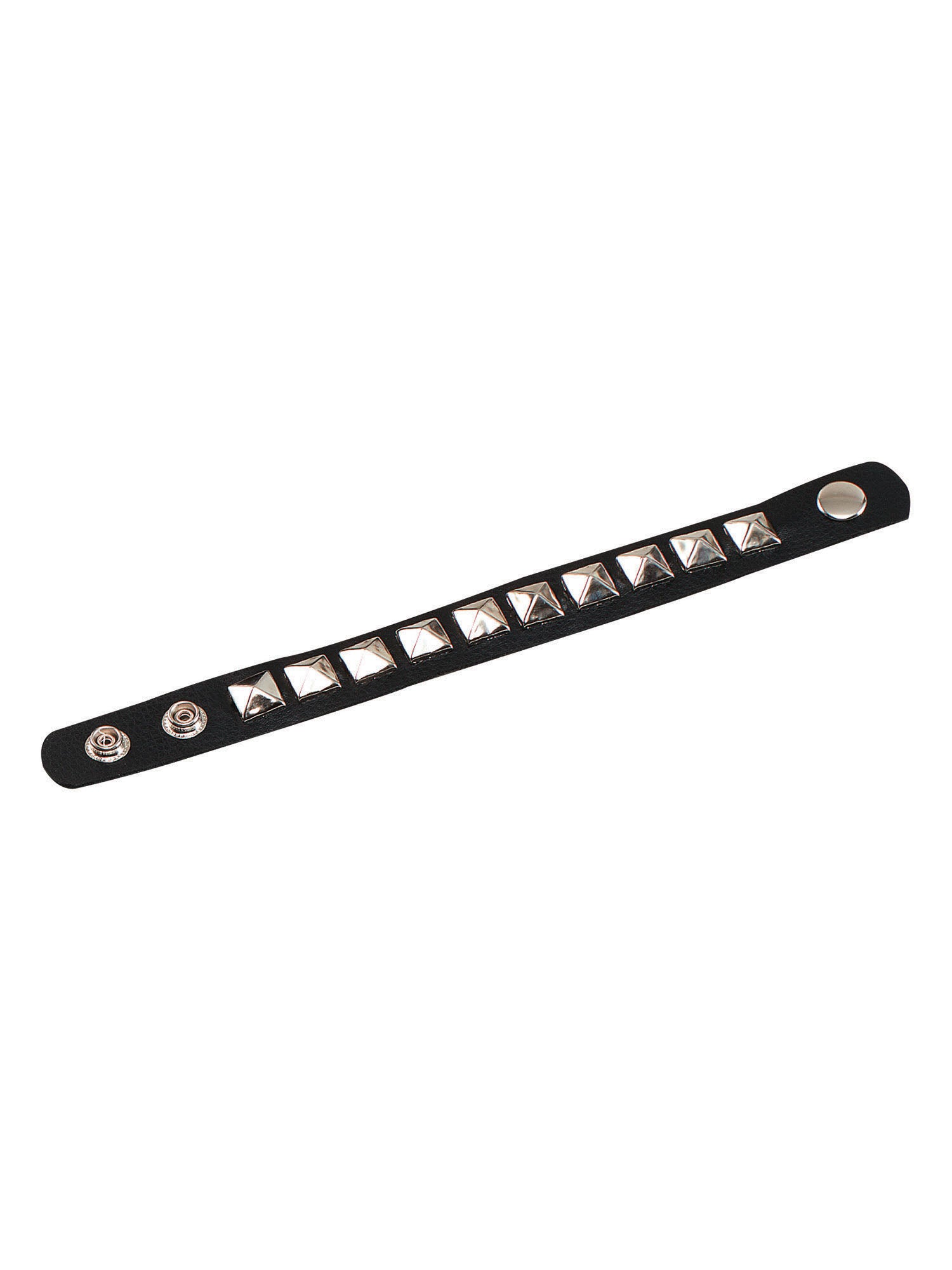 Rubies Studded Punk Wristband mit Nieten – Detailansicht