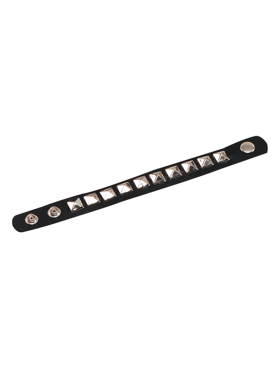 Rubies Studded Punk Wristband mit Nieten – Detailansicht