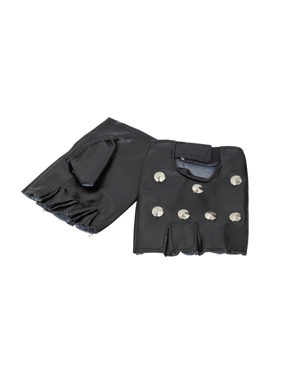 Rubies Studded Punk Handschuhe mit Nietenoptik – Produktansicht