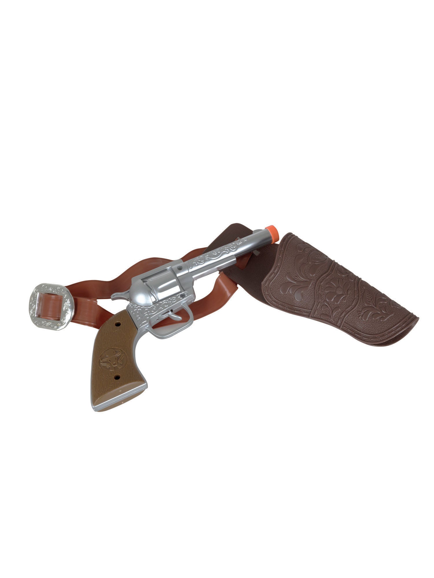 Rubies Cowboy-Holster mit Spielzeugpistole und Gürtel BA2137 – Produktansicht