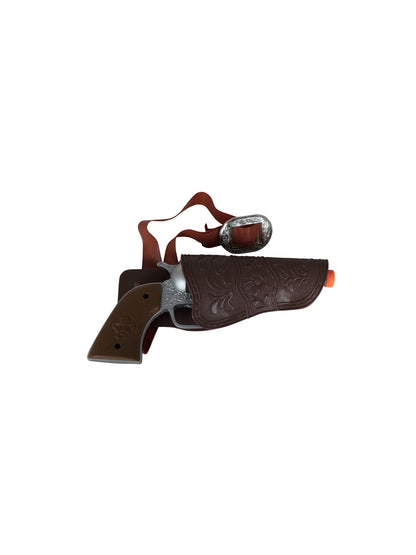 Rubies Cowboy-Holster mit Spielzeugpistole und Gürtel BA2137 – Detailansicht