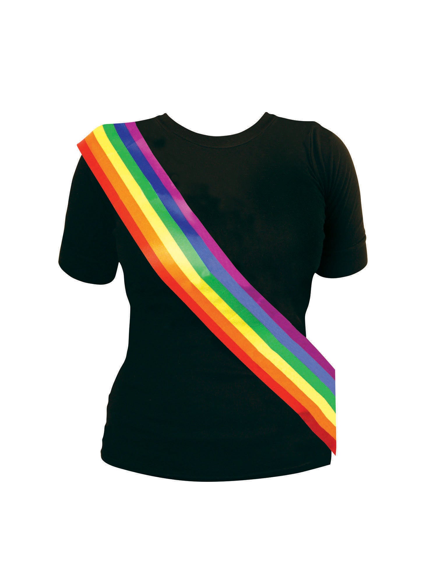 Rubies Rainbow-Schärpe Regenbogen Kostümaccessoire