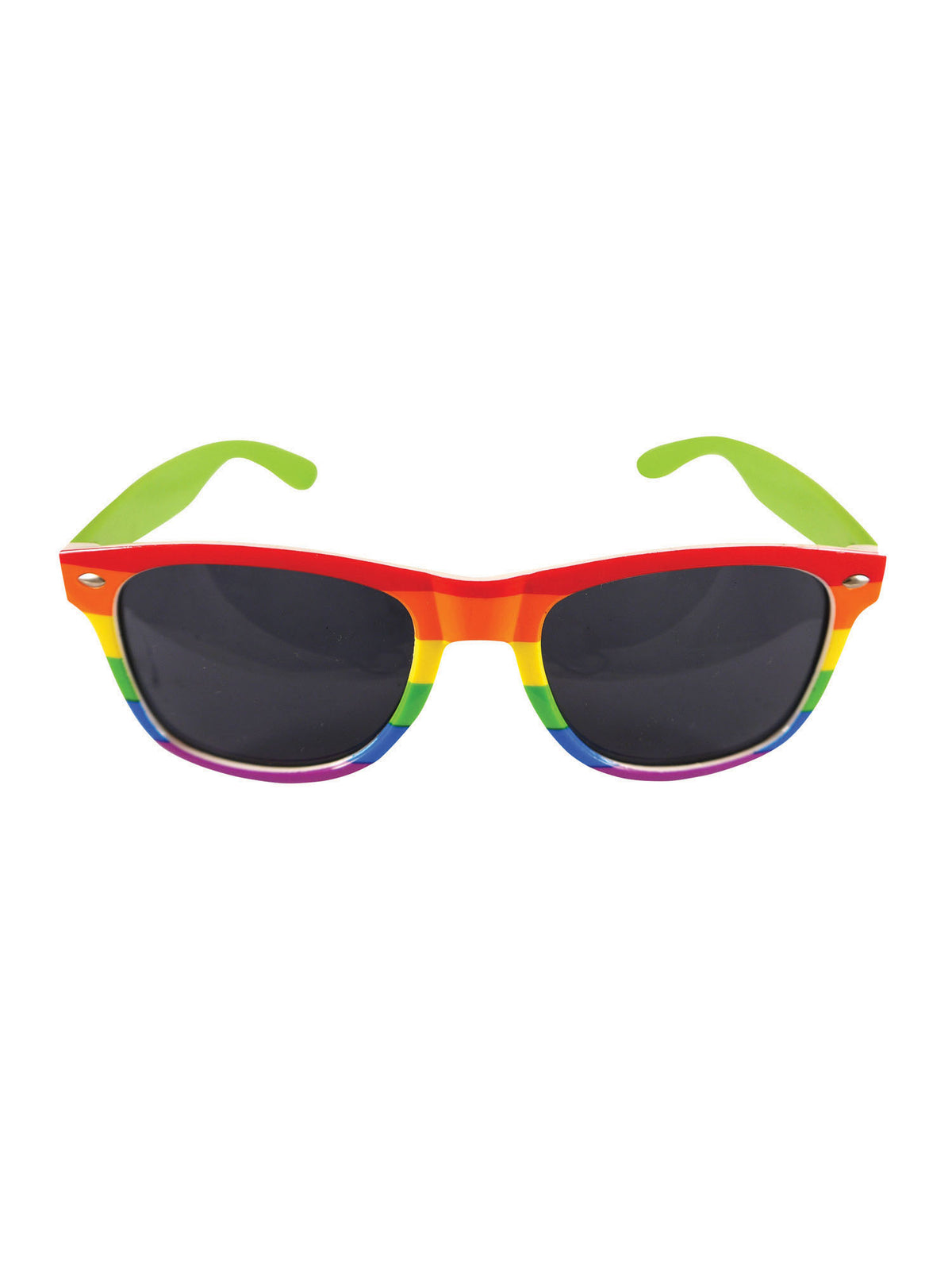 Regenbogenbrille mit dunklen Gläsern von Rubies
