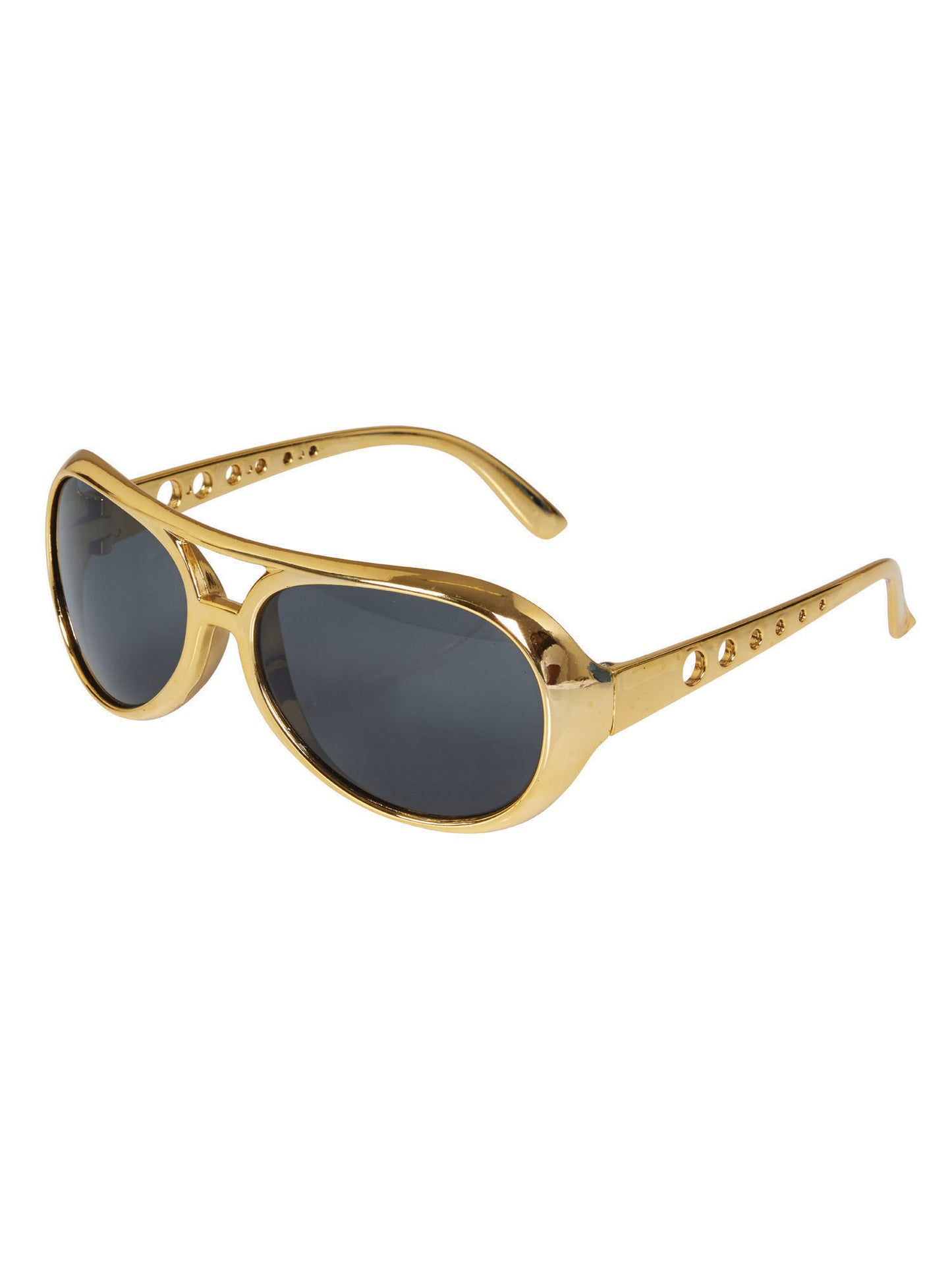 Rubies Rubies Rock Star Sunglasses - Gold