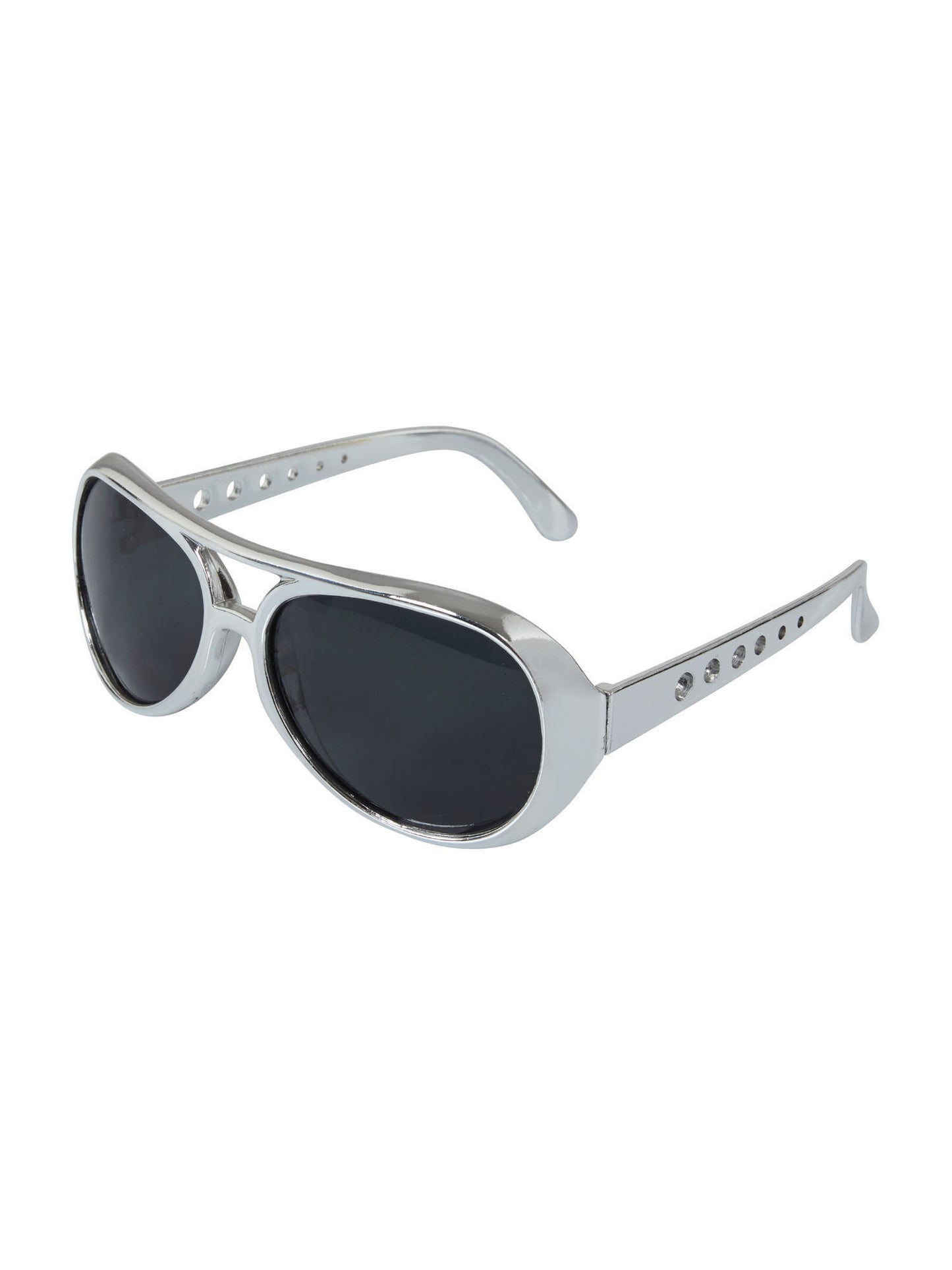 Rubies Rubies Rock Star Sunglasses - Silver
