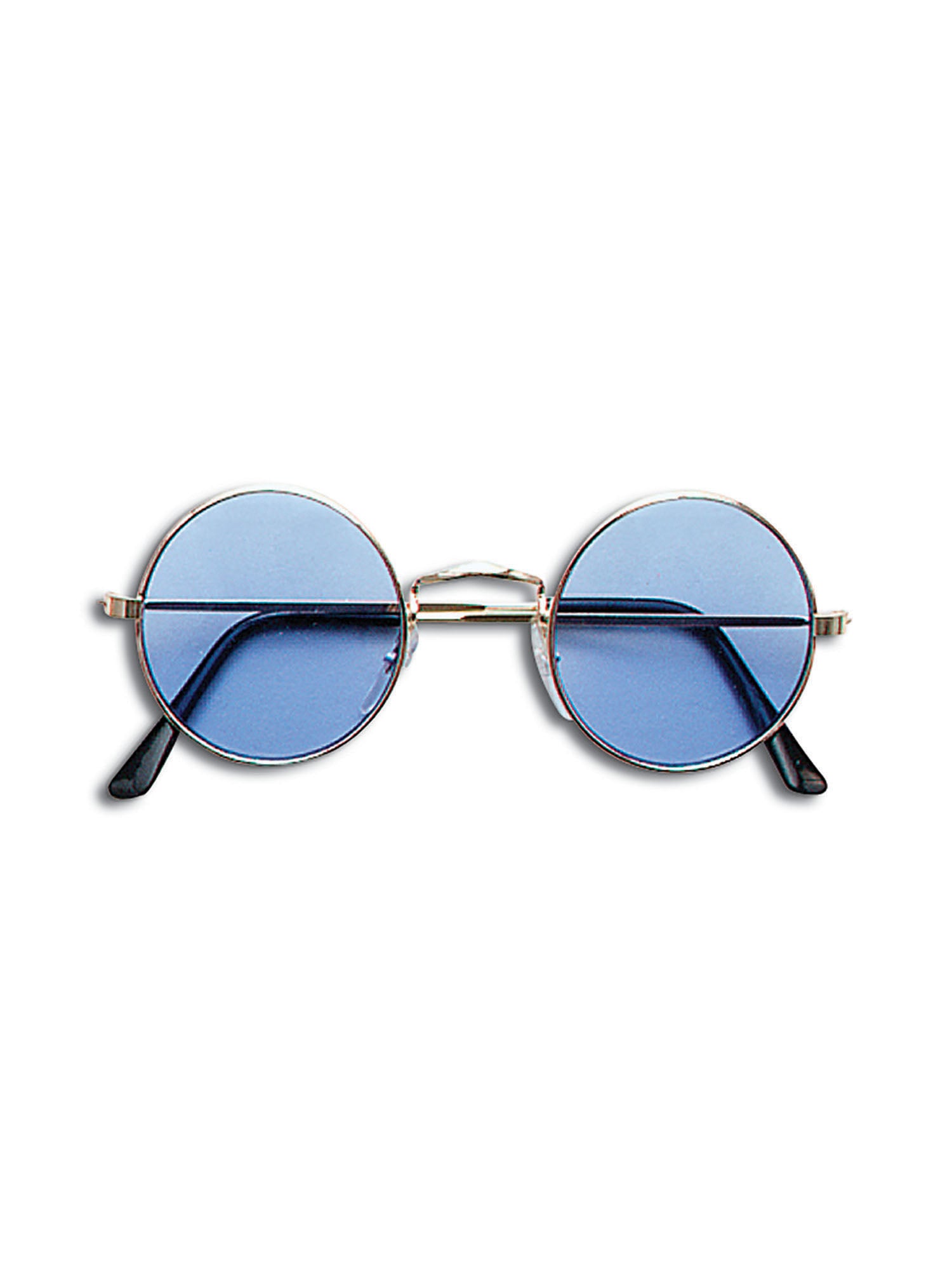 Rubies Lennon Brille mit blau-goldenem Rahmen
