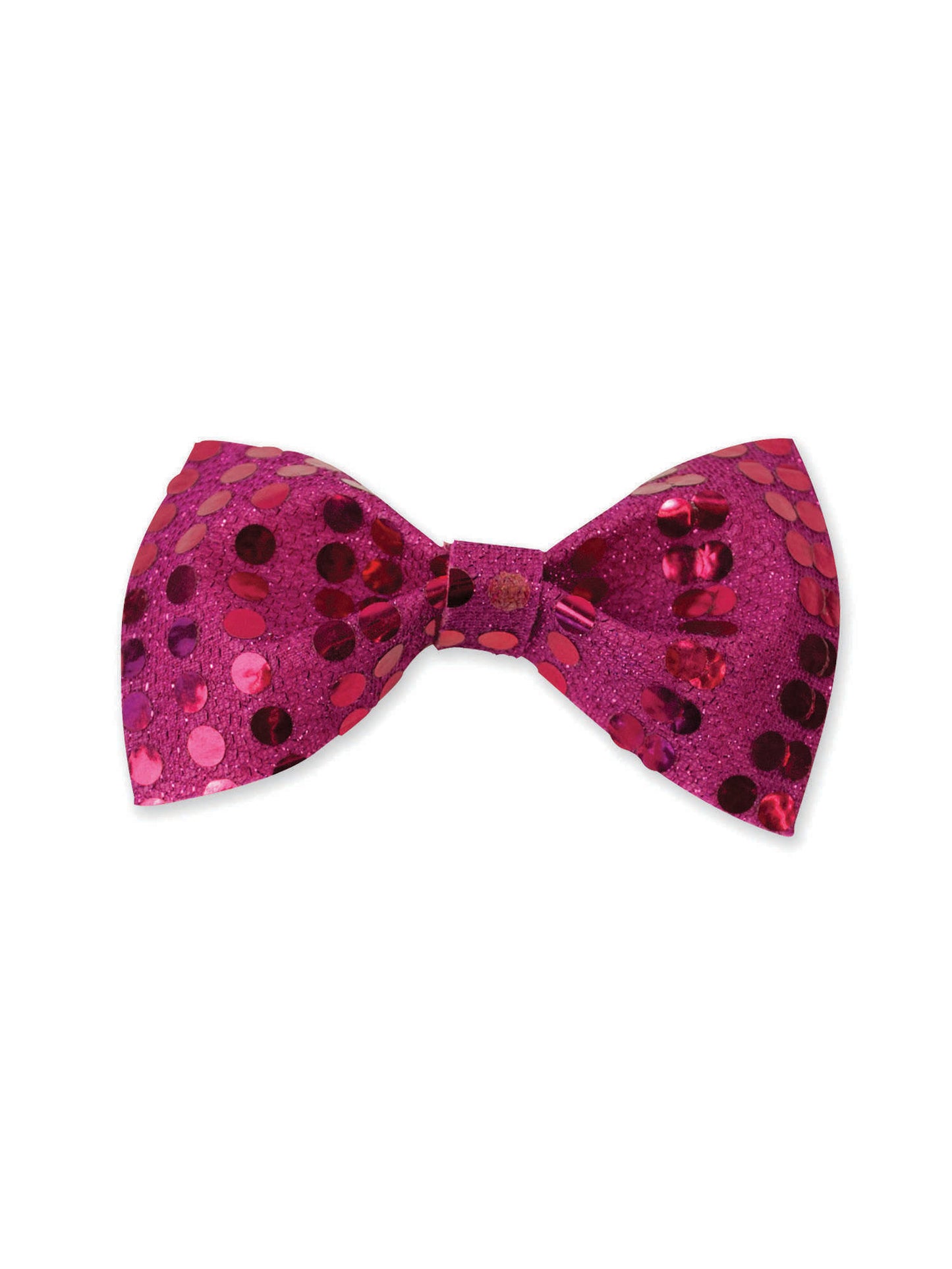 Rubies Pailletten-Fliege pink BA407 – Produktansicht
