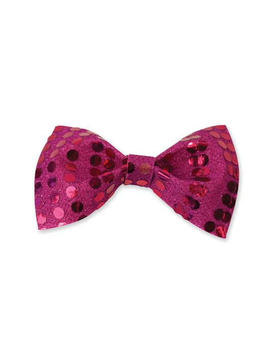 Rubies Pailletten-Fliege pink BA407 – Produktansicht