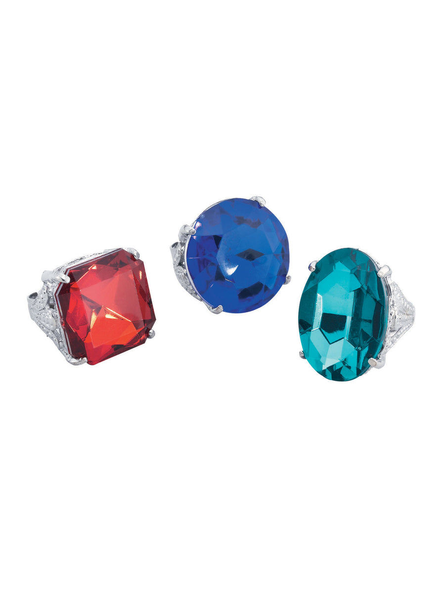 Rubies Diamond Rings. Jumbo (Box of 24) Jewellery