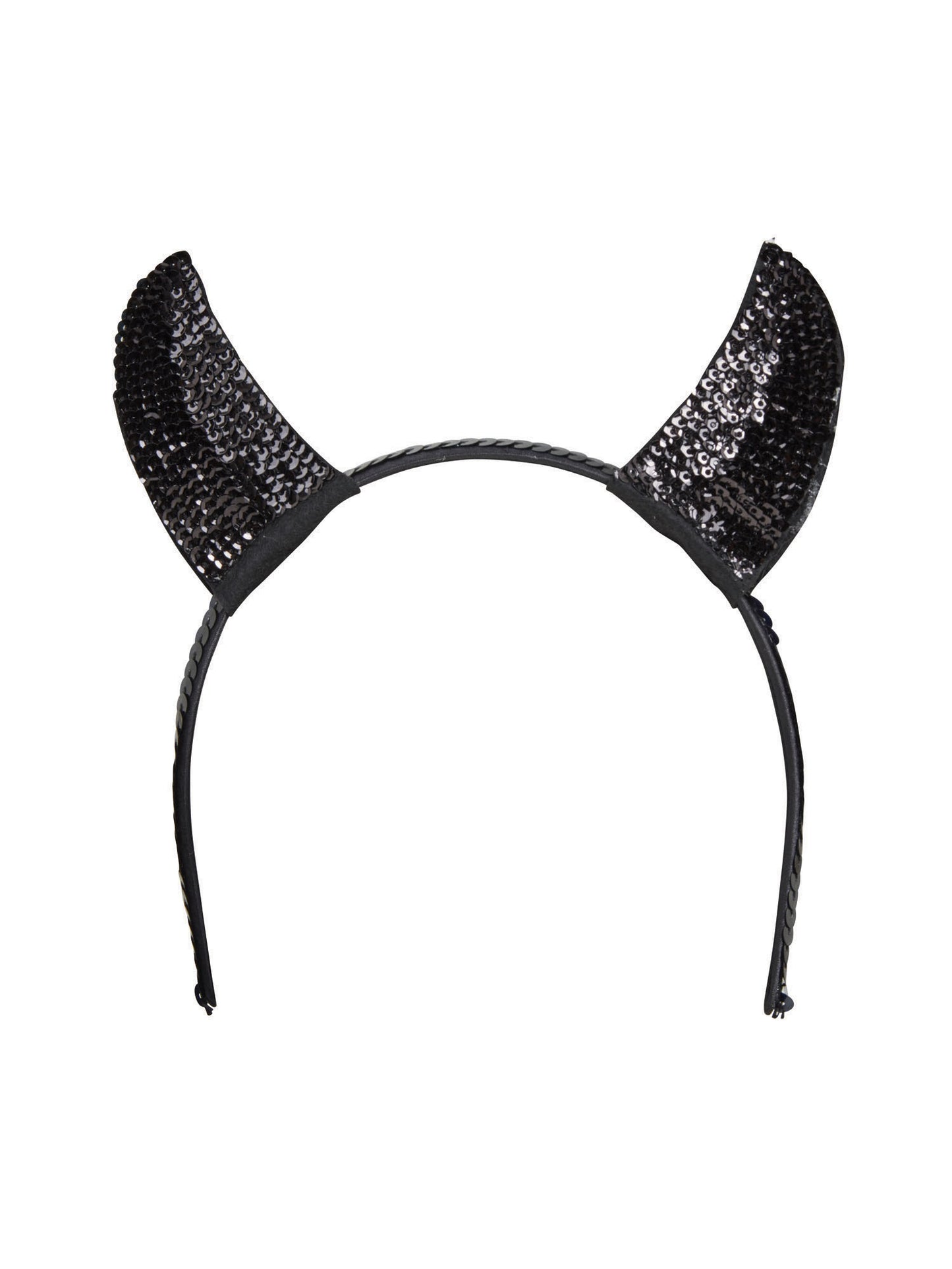 Rubies Devil Horns Black Sequin schwarzer Haarreif mit Teufelshörnern