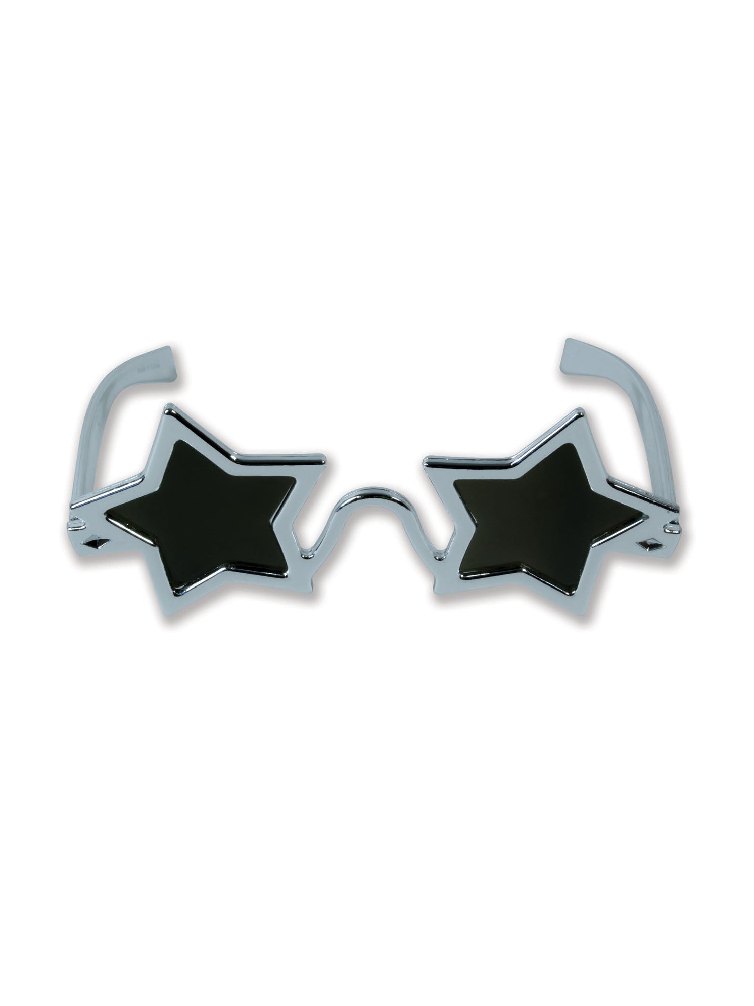 Rubies Star-Brille Silber mit Sternmotiv