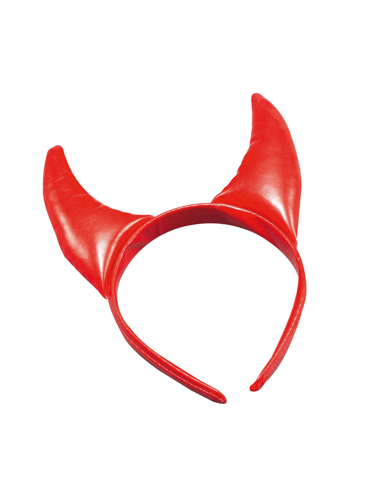 Rubies Rubies Devil Horns Vinyl On Headband Headpieces and Headbands