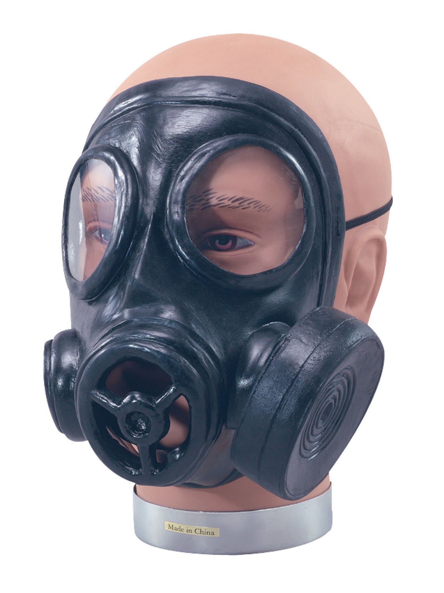 Rubies Gasmaske aus Latex BA582 Kostümmaske