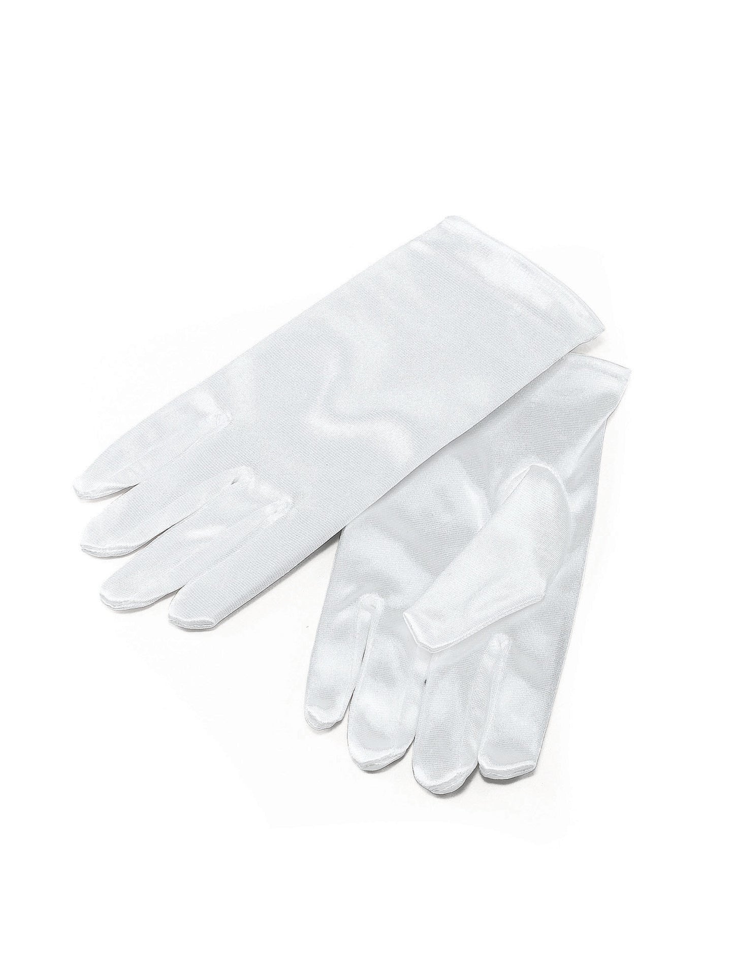 Rubies weisse Handschuhe für Kinder, Kostümzubehör BA700