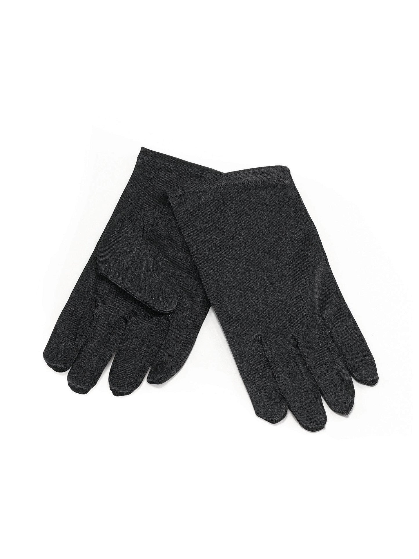 Rubies schwarze Handschuhe für Kinder Kostümaccessoire BA701