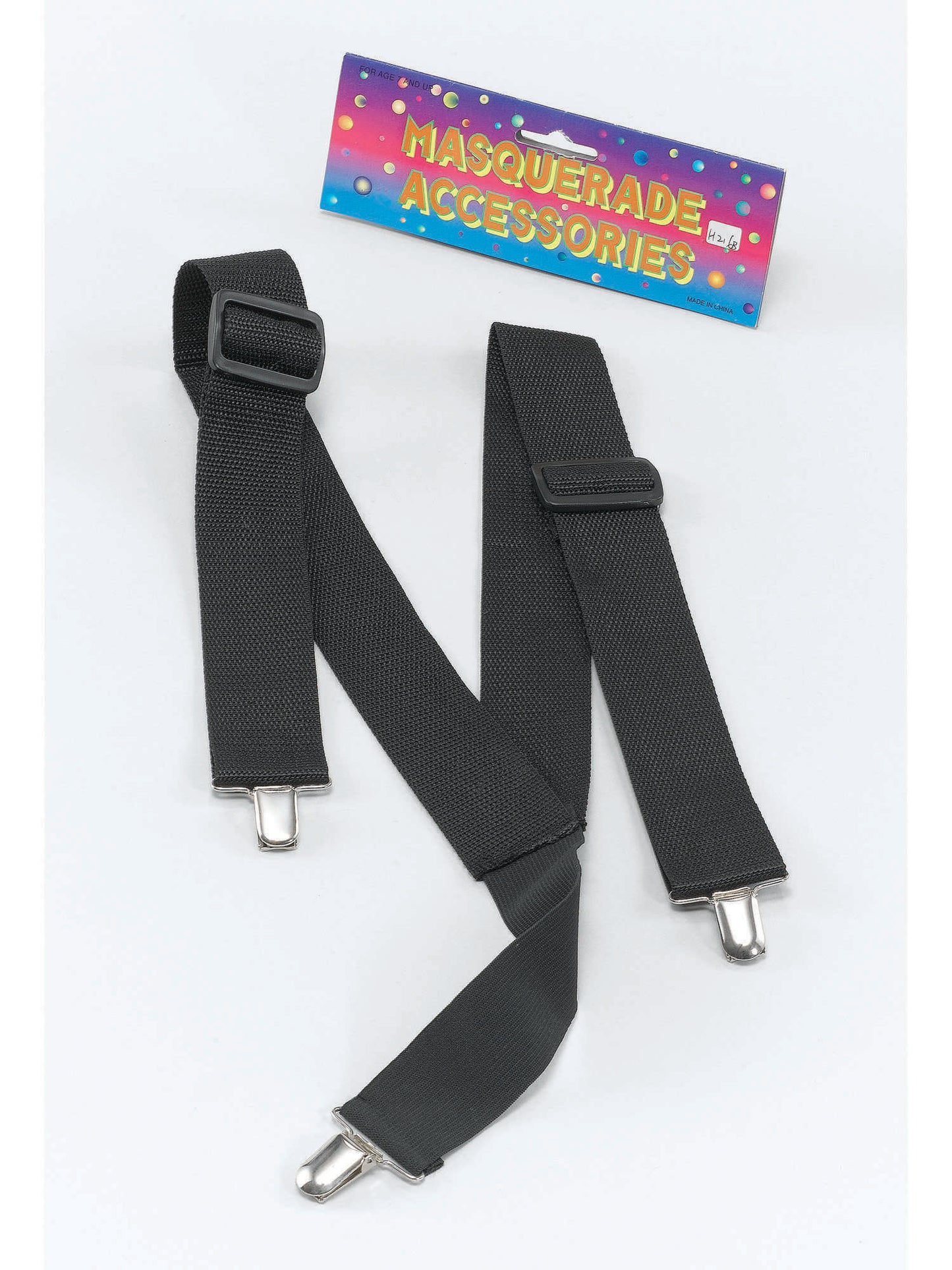 Rubies Rubies Braces Black Clothing Accessories