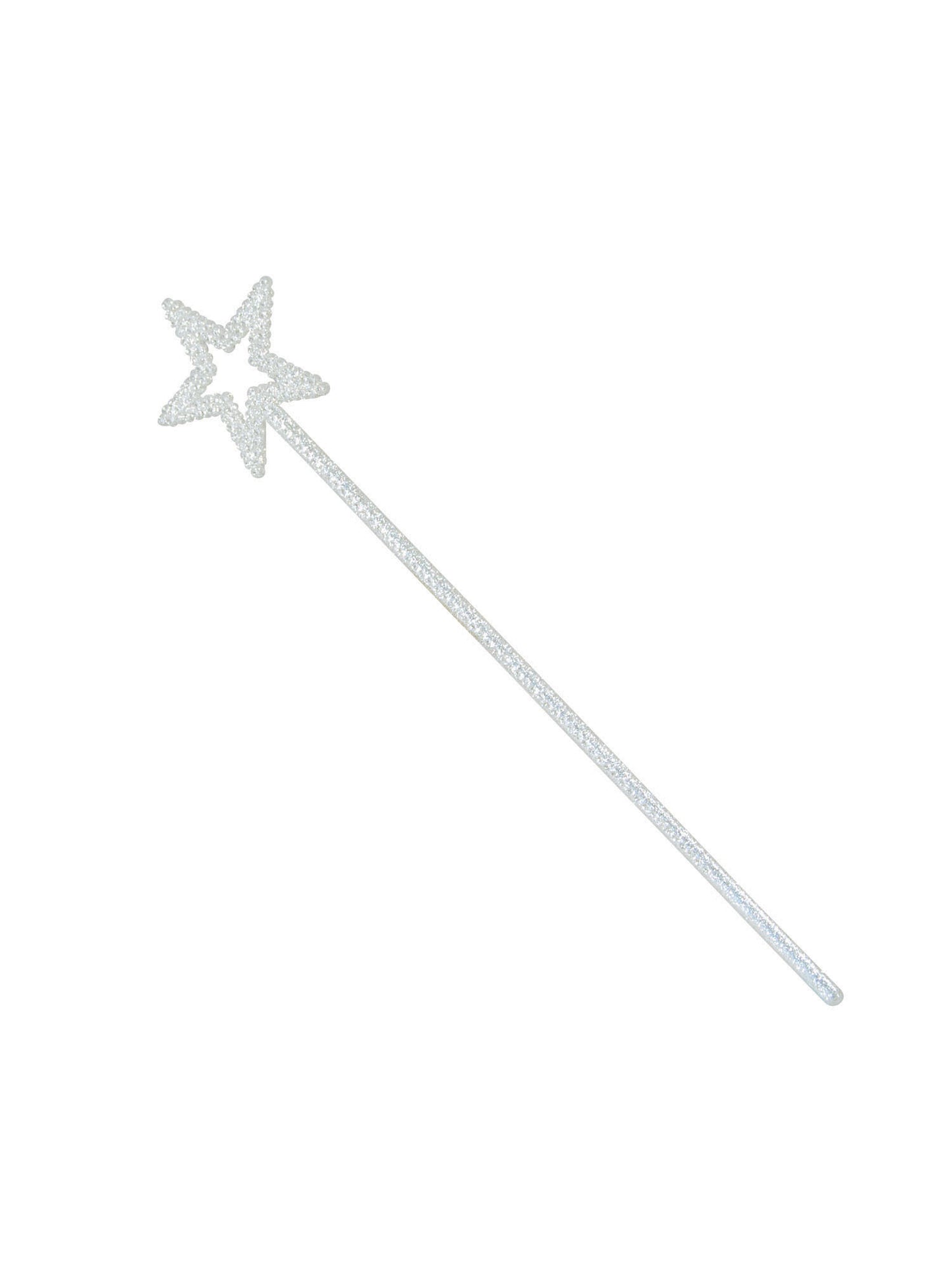 Rubies White Glitter Star Wand mit weissem Glitzerstern